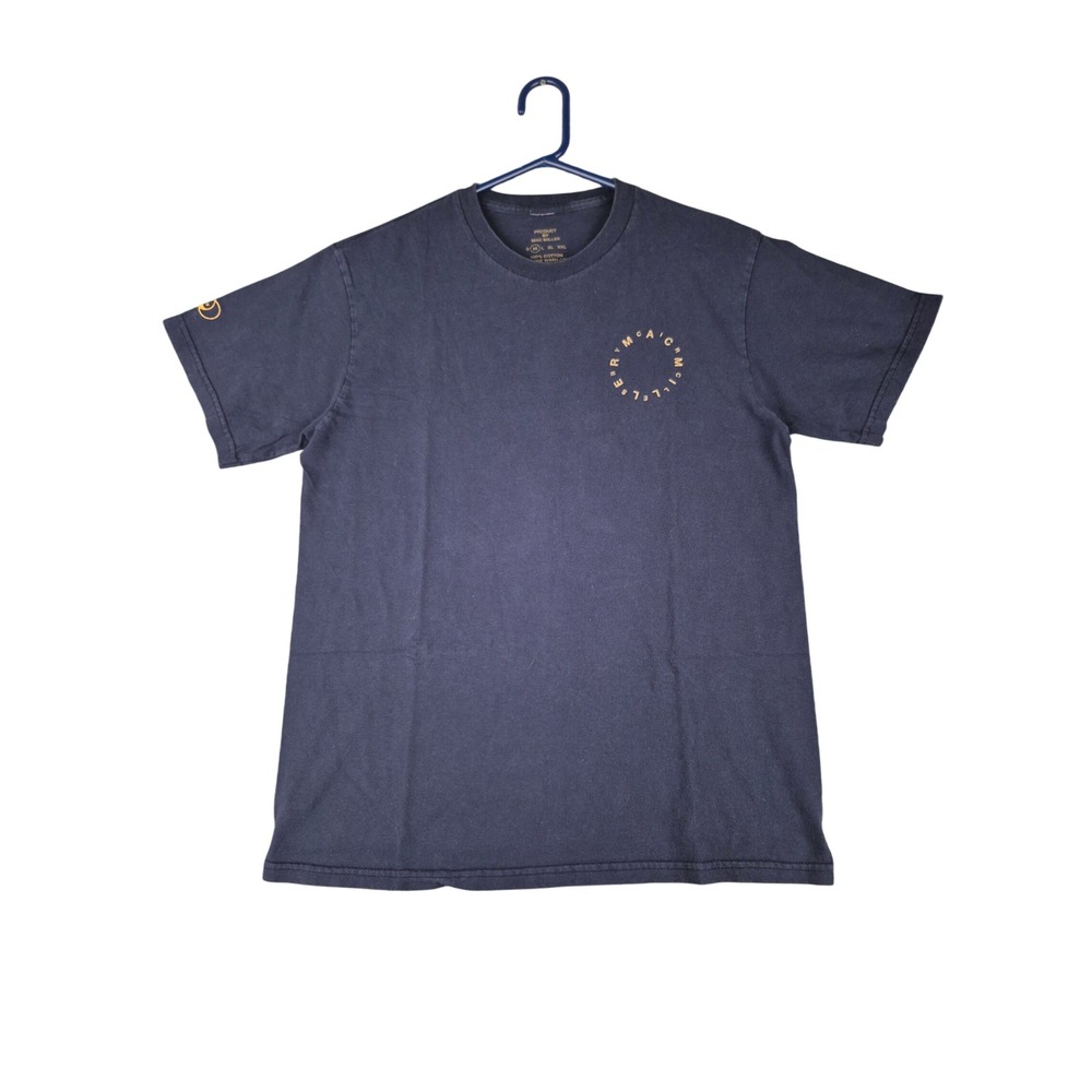 Mac Miller Swimming in Circles Navy Blue Graphic T-Shirt Mens Medium